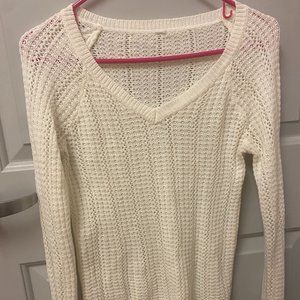 White Knit Sweater